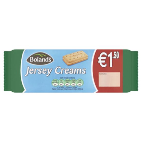 Picture of Bolands Jersey Creams PM €1.50 150g x24